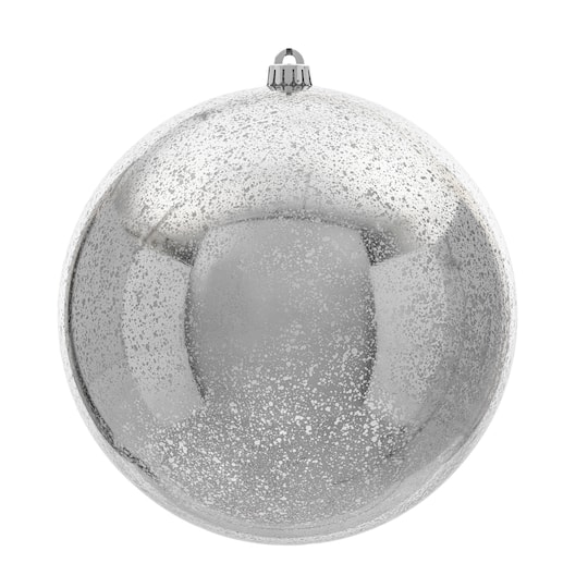Vickerman 10" Silver Shiny Mercury Ball Ornament | Michaels®